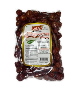 LALAC dried red round chili whole (3.52 oz) - Image 2
