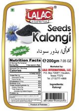 LALAC Kalonji (nigella) seeds 200 grams (7.06 oz)