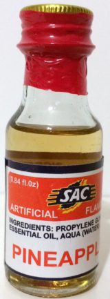 SAC Pineapple Food Essence 25ml