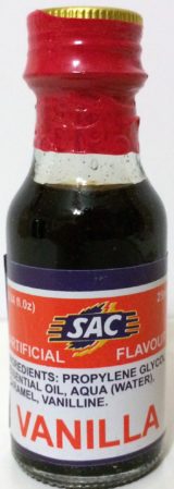 SAC Vanilla Food Essence 25ml