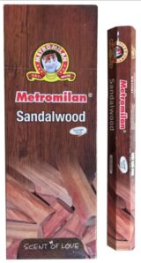 Metromilan Sandalwood Agarbatti (Incense) 1 DZ