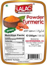 LALAC Turmeric Powder (7.06 oz) Pouch
