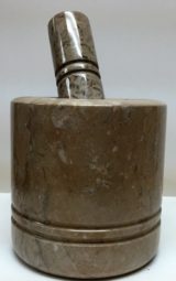 MARBLE HAWAN DASTA (MORTAL & PESTLE) SIZE # 1