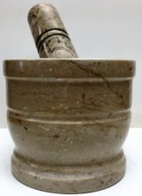 MARBLE HAWAN DASTA (MORTAL & PESTLE) SIZE # 2