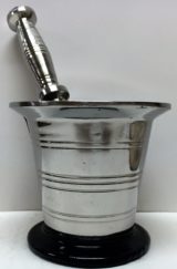 STANLEY STEEL  HAWAN DASTA (MORTAL & PESTLE) SIZE # 3