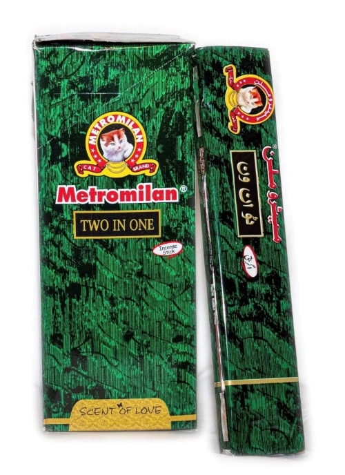 Metromilan 2-in-1 Agarbatti large Dozen Pack