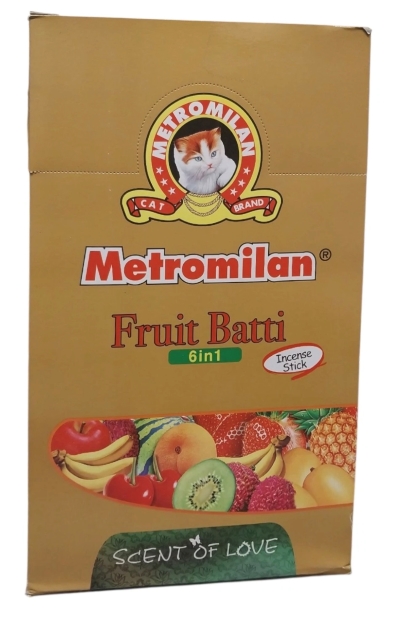 Metro Milan Fruit Batti incense stick 12 packets - Image 2