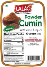 Lalac Cumin Seeds PWD 7 oz (200 grams)