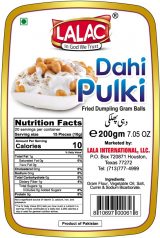 LALAC Dahi Phulki 200 grams (7.06 oz)