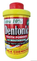 Dentonic Tooth Powder W/Mouthwash 100 grams