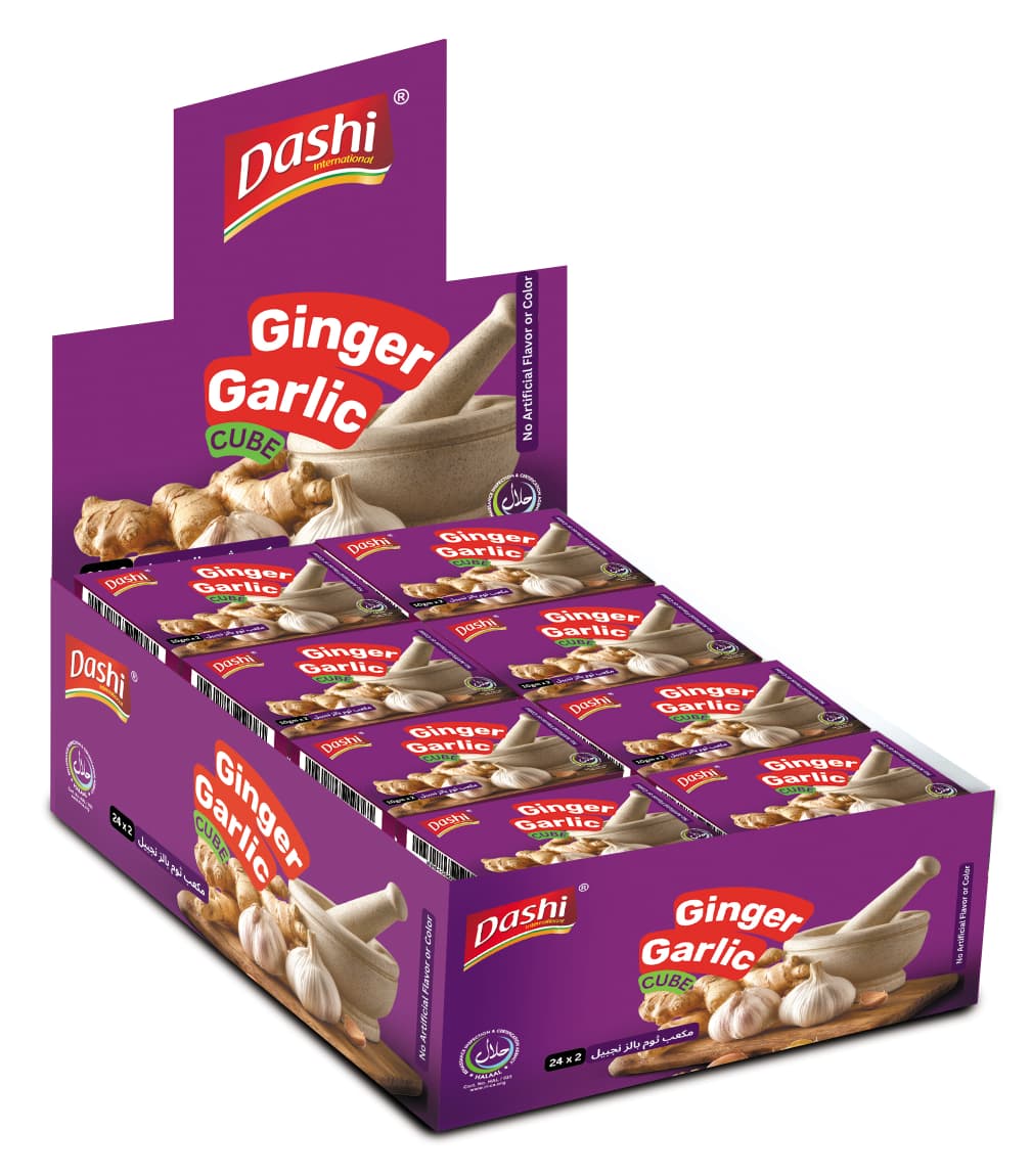 DASHI Ginger/Garlic Cubes (24 twin cubes pack)