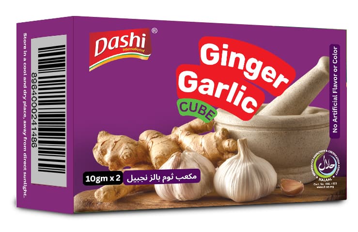 DASHI Ginger/Garlic Cubes (24 twin cubes pack) - Image 2